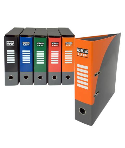 Biblioraft WorkingUp PL 8cm portocaliu cu cutie