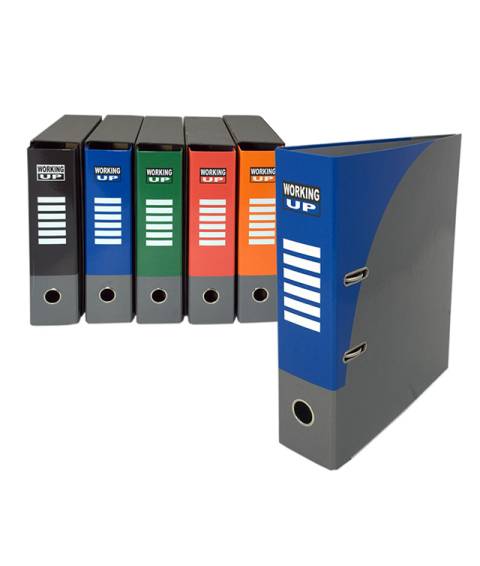 Biblioraft WorkingUp PL 8cm albastru cu cutie