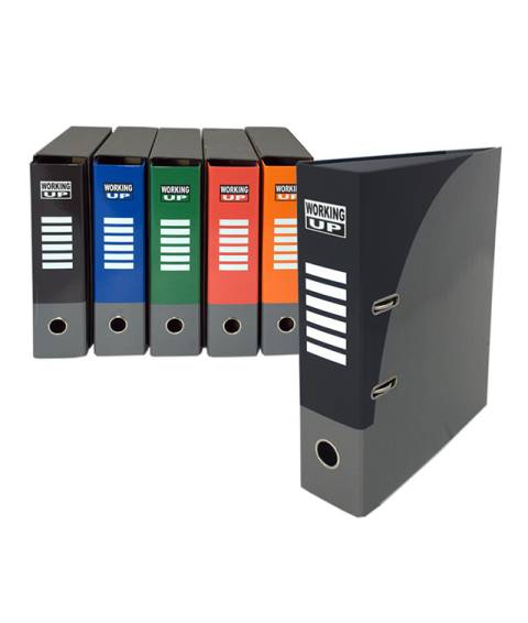 Biblioraft WorkingUp PL 8cm negru cu cutie