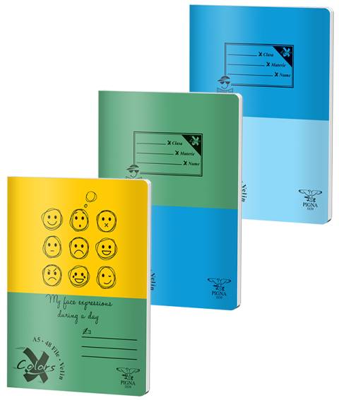 Caiet BASIC A5 48file, velin, 60gr