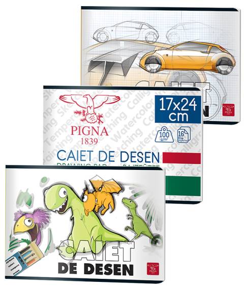 Caiet Desen 16file 110g