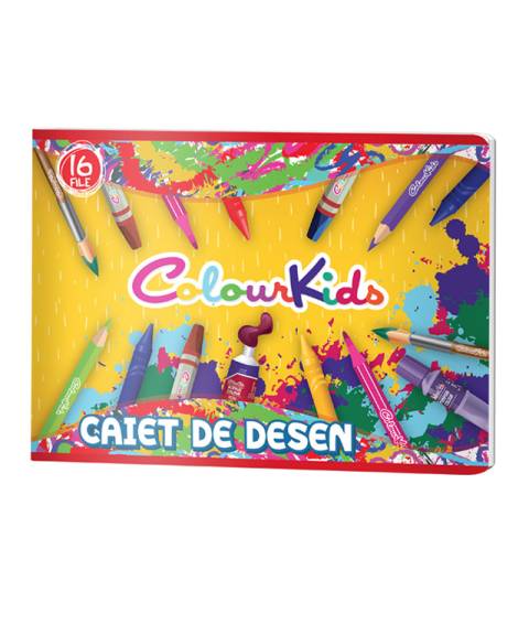 Caiet CK Desen 16file 100g CoulorKids
