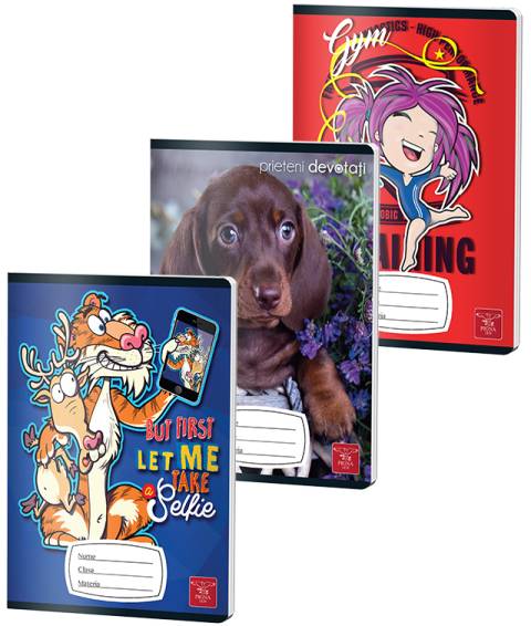 Caiet CLASIC A5 40file matematica, 70gr