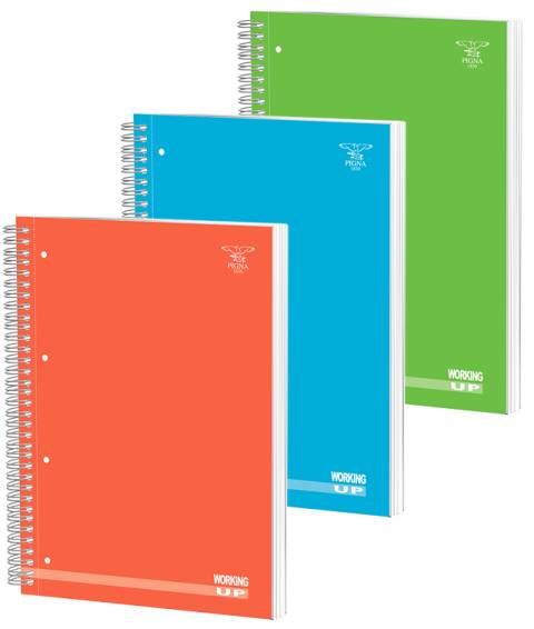 Caiet Spira Matematica, A4, Pigna Fluo, 140file, 80gr