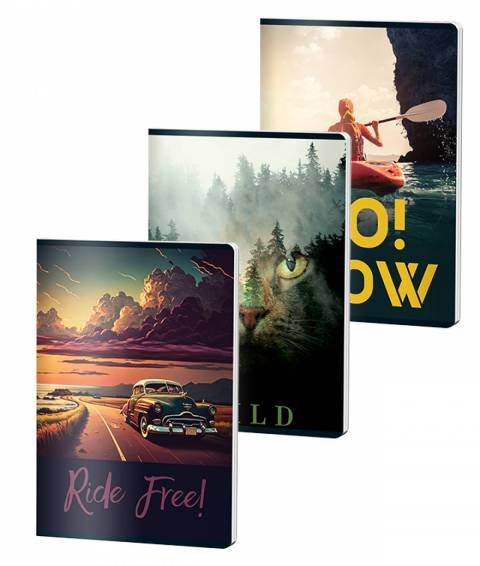 Caiet CLASIC A4 80file dictando, 60gr