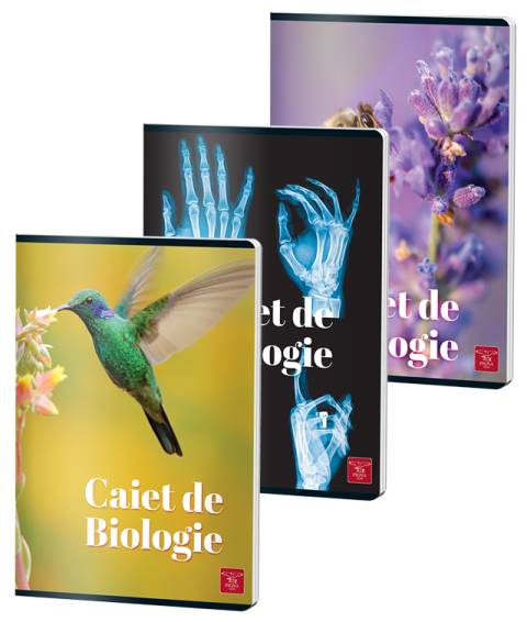 Caiet CLASIC Biologie 24file A4 70gr