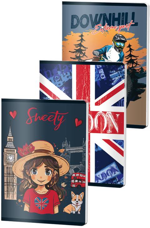 Caiet CLASIC A5 48file dictando, 70gr