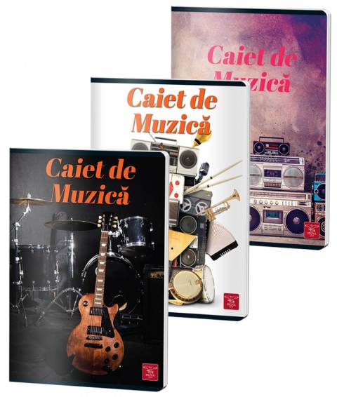 Caiet CLASIC Muzica 24file A4 80gr